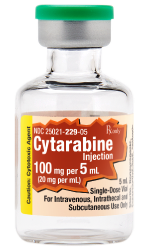 Cytarabine 100MG/5ML Inj SDV (Cytosar)