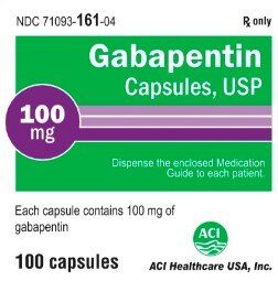 gabapentin 100mg cap asc